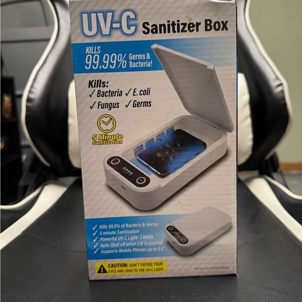 UV-C Sanitizer Box with LED Display